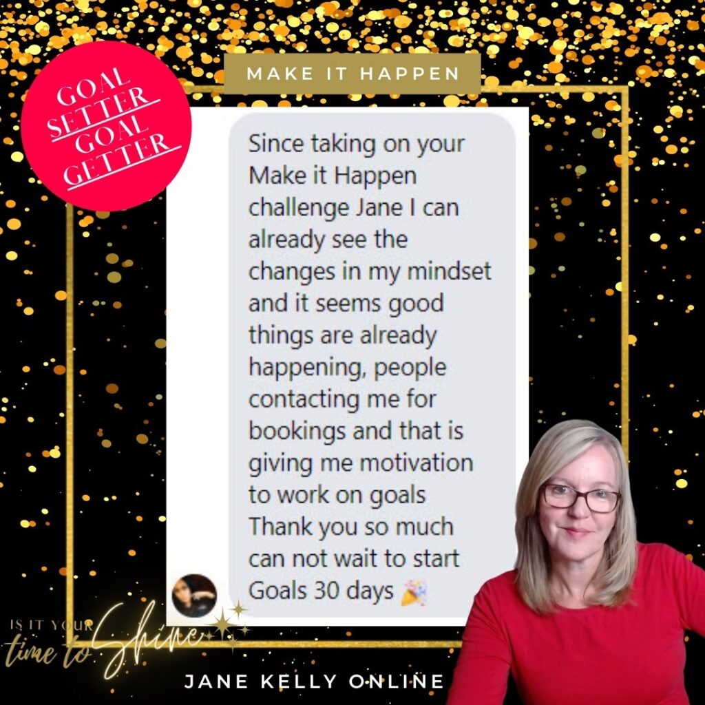 Jane Kelly Goal Success Coach - Cleo