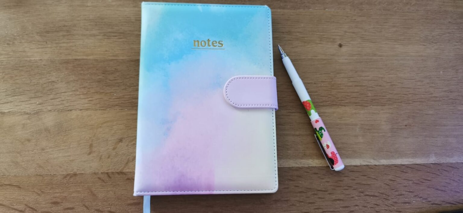 Notebook to use for Journaling for Manifestation Notebook